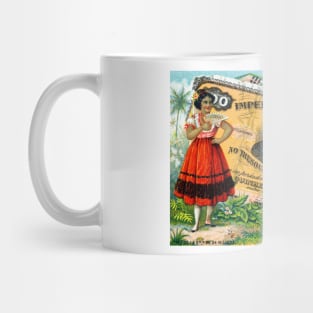 19th C. Brazilian Commerce and Culture Mug